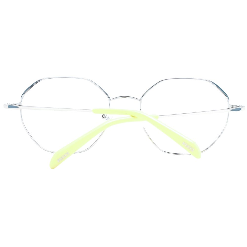 Emilio Pucci Gray Metal Glasses (Frames) - Image 3