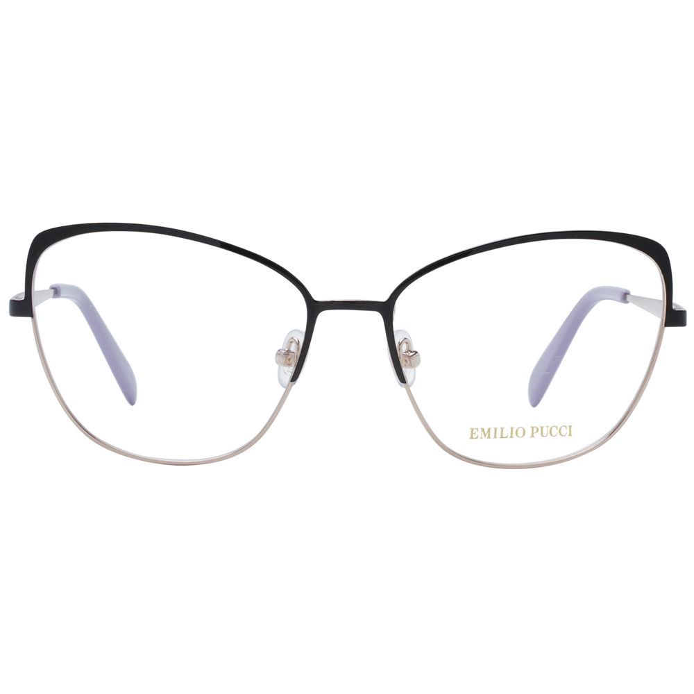 Emilio Pucci Black Metal Glasses (Frames) - Image 2