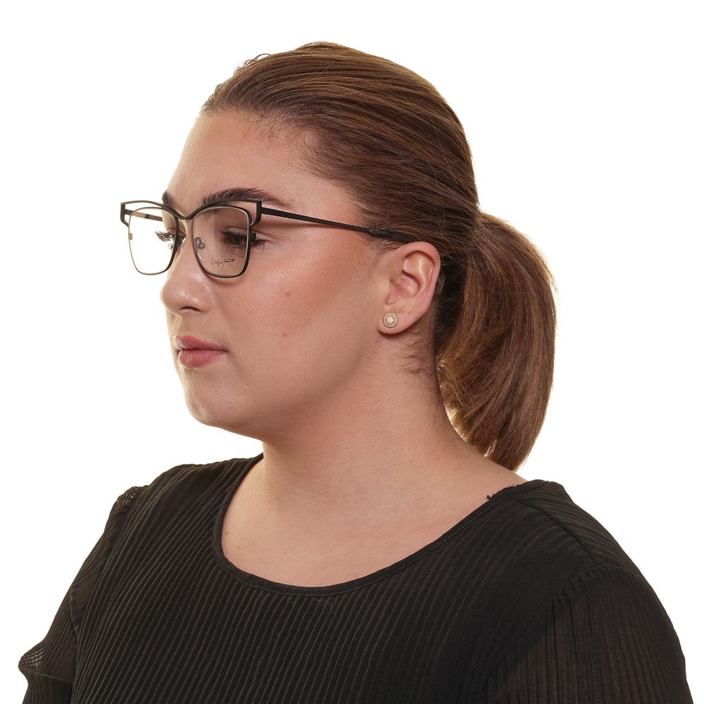 Yohji Yamamoto Gray Titanium Glasses (Frames) - Image 4