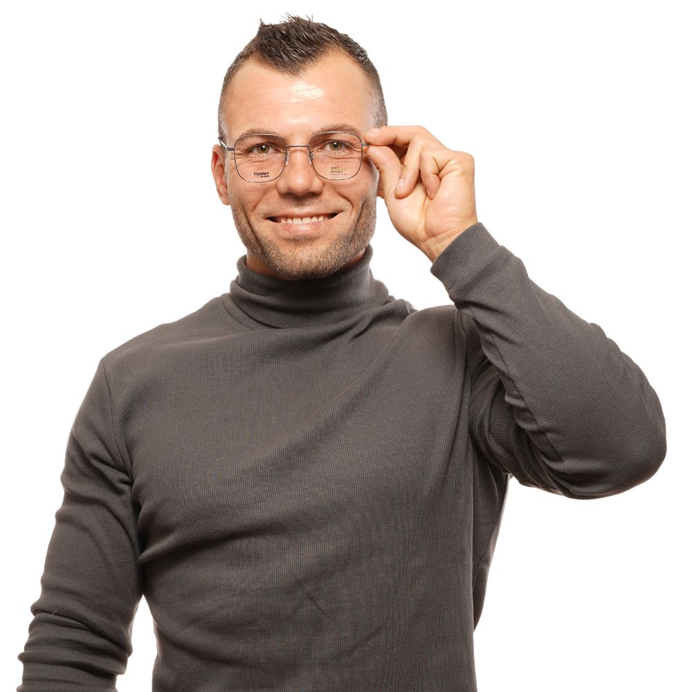Tommy Hilfiger Gray Metal & Plastic Glasses (Frames) - Image 5