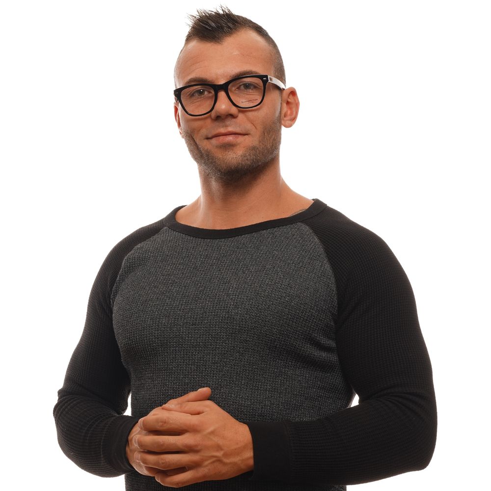 Ermenegildo Zegna Black Plastic Glasses (Frames) - Image 4