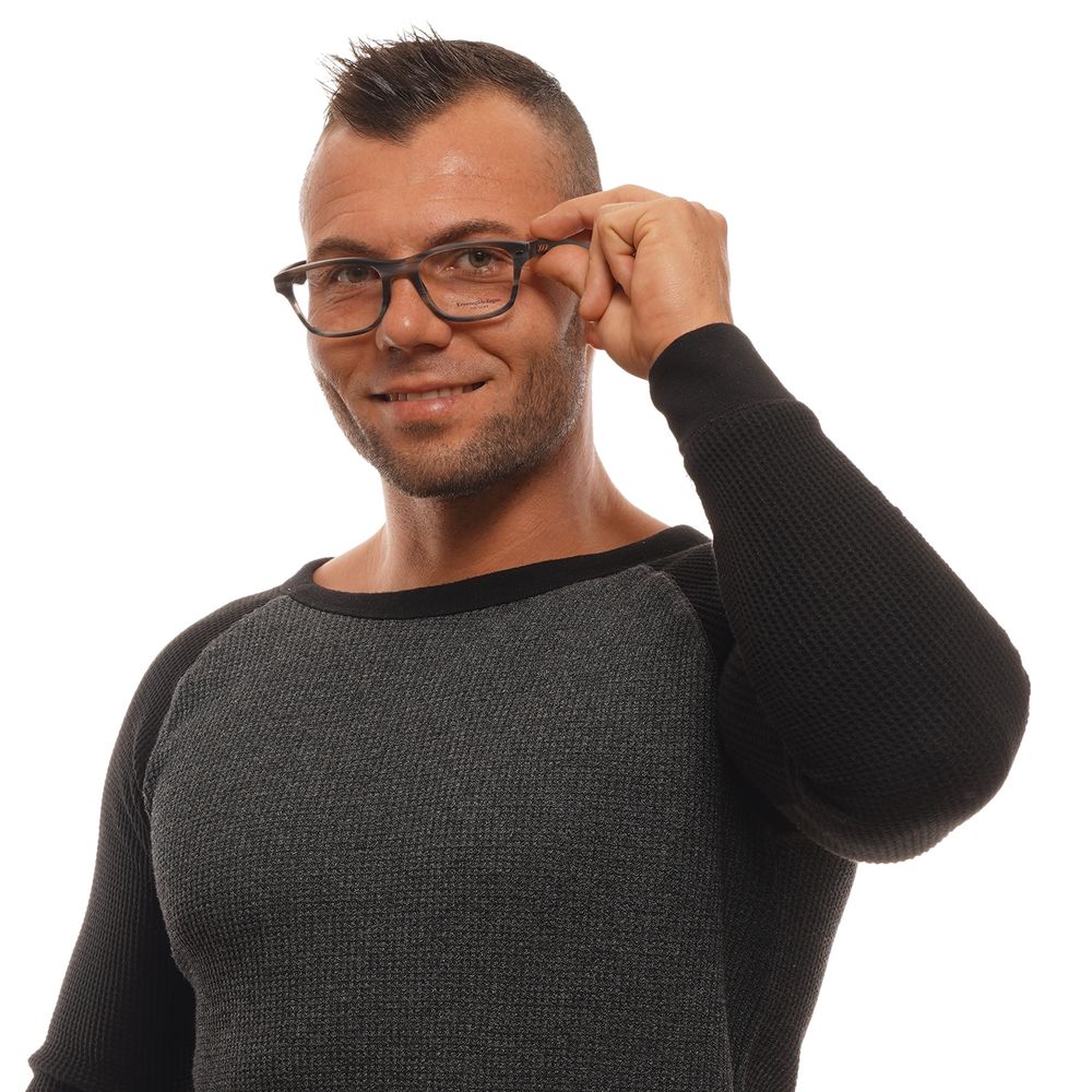 Ermenegildo Zegna Gray Plastic Glasses (Frames) - Image 4