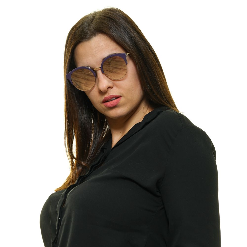 Police Purple Metal Sunglasses - Image 4