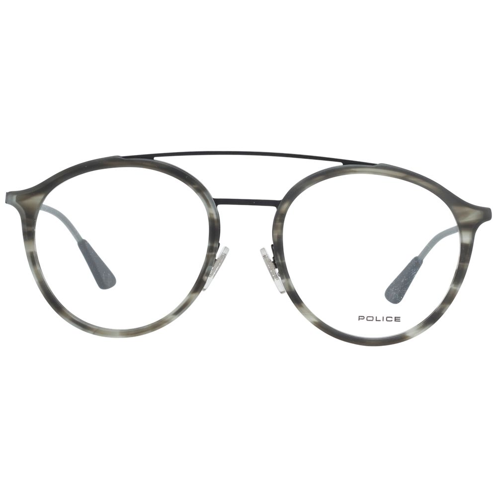 Police Gray Metal & Plastic Glasses (Frames) - Image 2