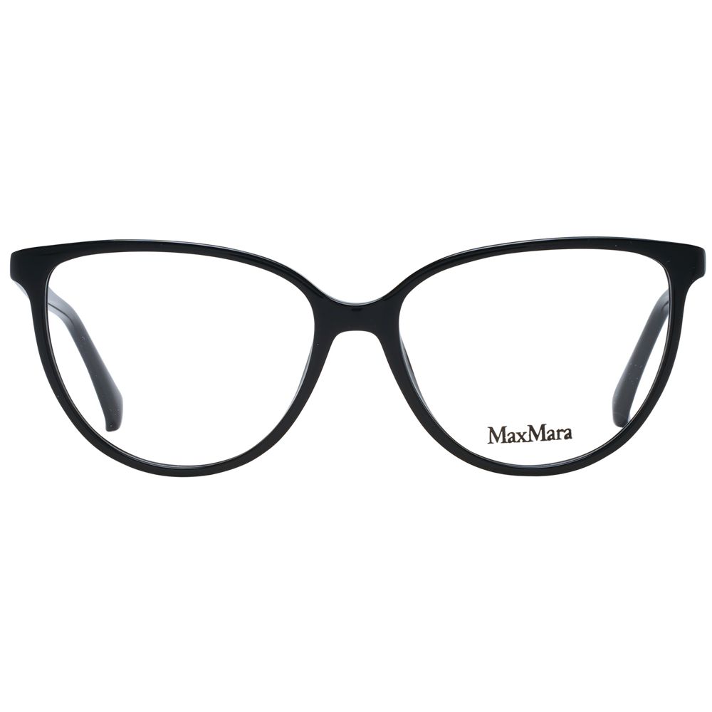 Max Mara Black Plastic Glasses (Frames) - Image 2