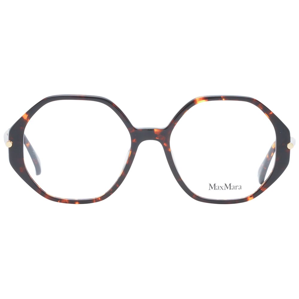 Max Mara Brown Plastic Glasses (Frames) - Image 2