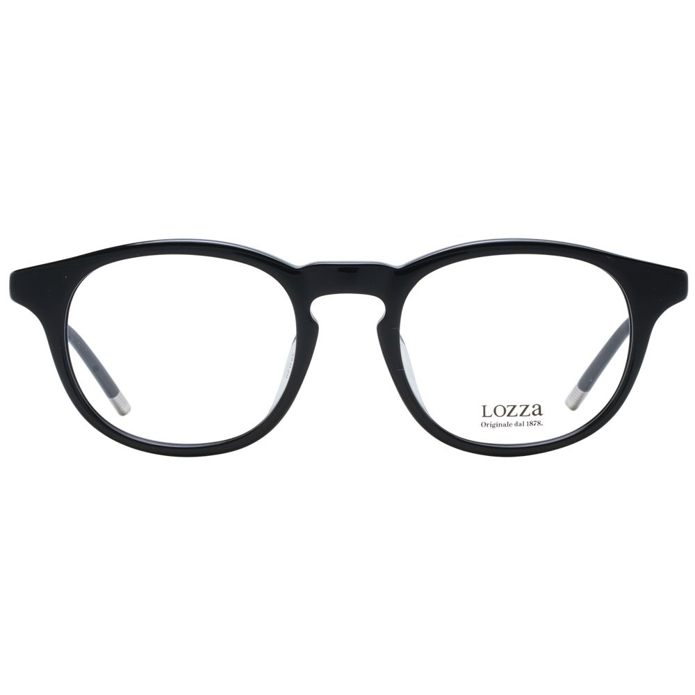 Lozza Black Acetate & Plastic Glasses (Frames) - Image 2