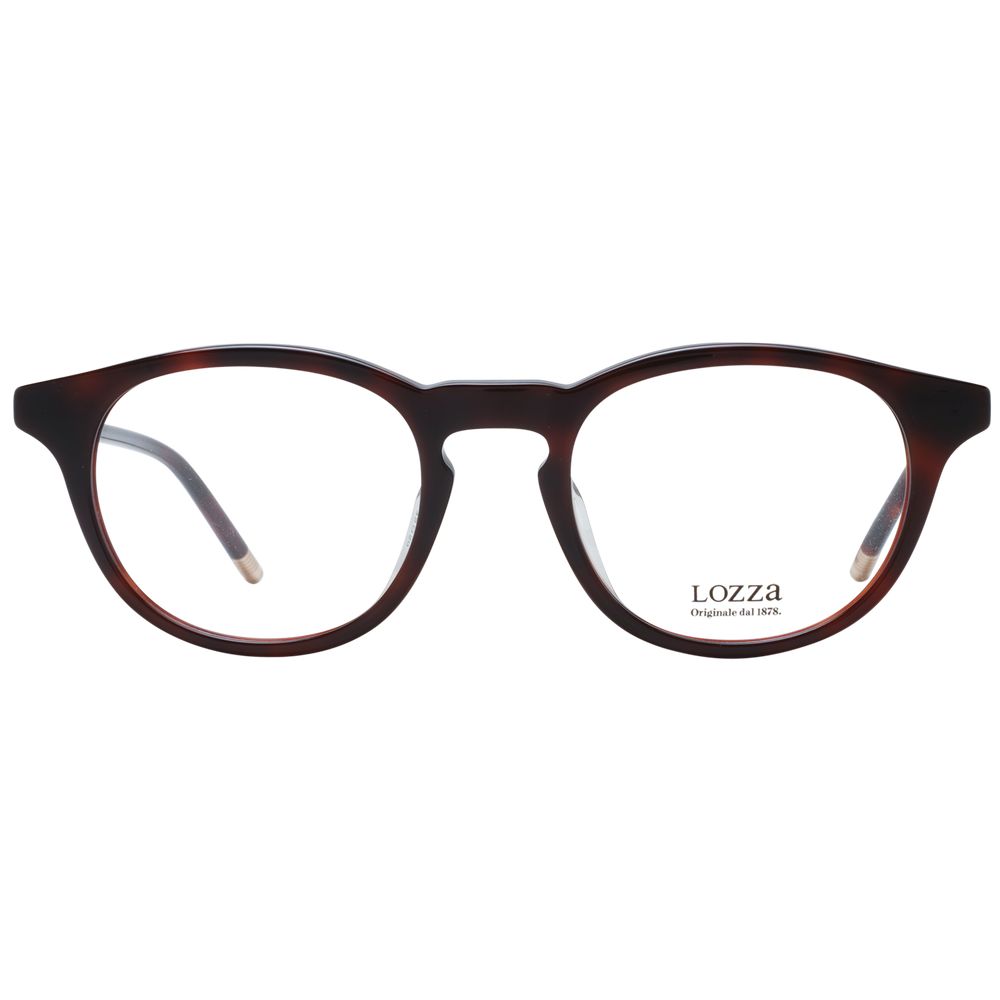 Lozza Brown Acetate & Plastic Glasses (Frames) - Image 2