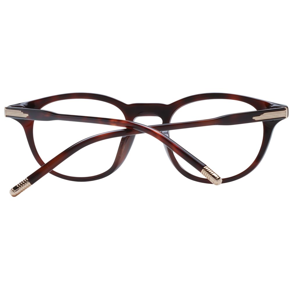 Lozza Brown Acetate & Plastic Glasses (Frames) - Image 3