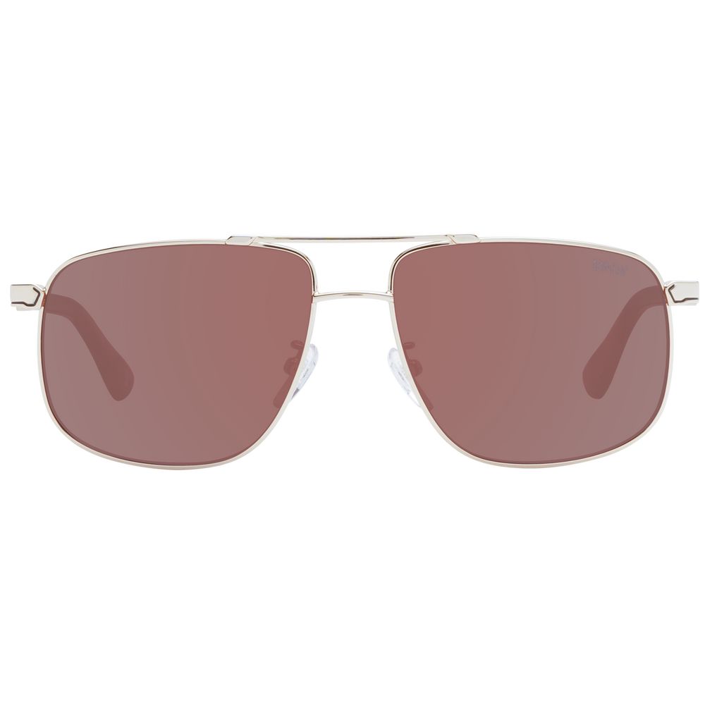 BMW Rose Gold Metal Sunglasses - Image 2