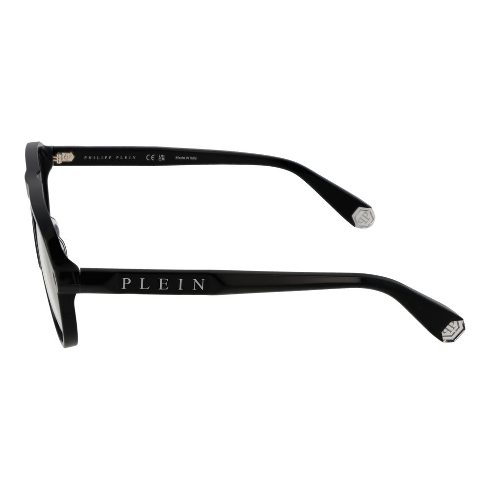 Philipp Plein Black Cellulose Acetate Glasses (Frames) - Image 4