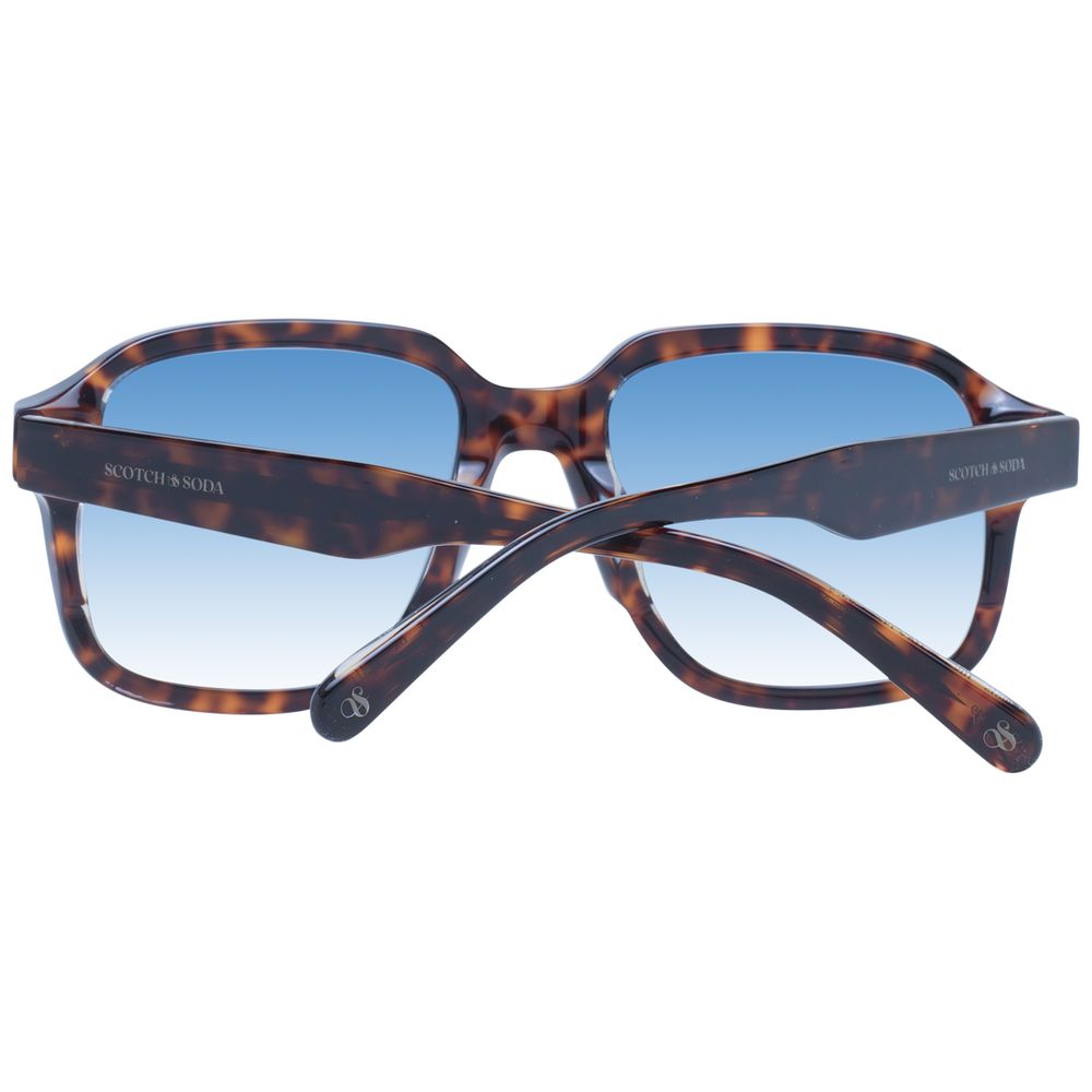 Scotch & Soda Brown Metal Sunglasses - Image 3