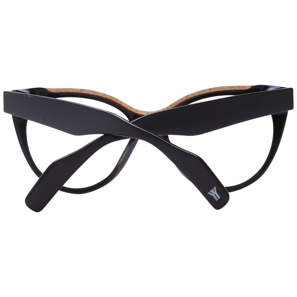 Yohji Yamamoto Brown Plastic Glasses (Frames) - Image 3