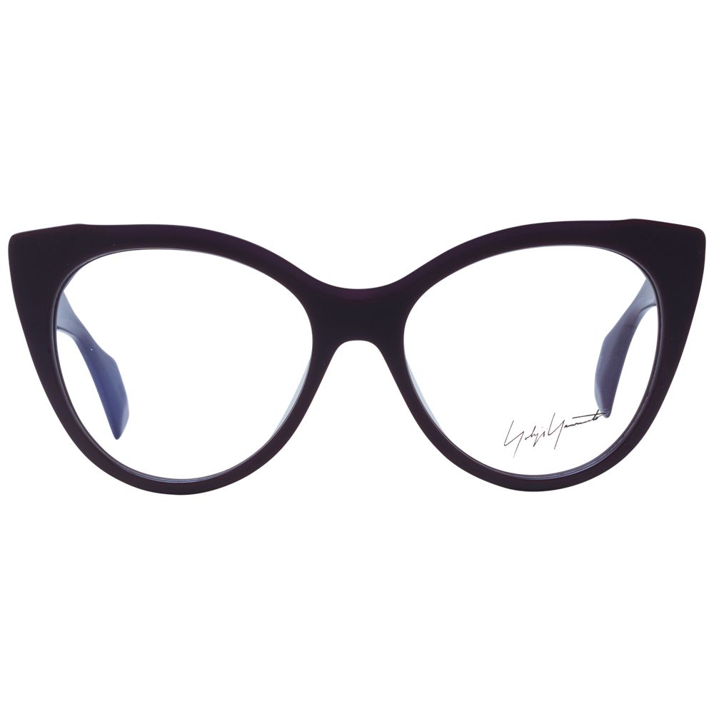 Yohji Yamamoto Purple Plastic Glasses (Frames) - Image 2