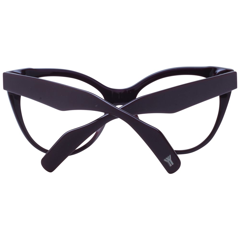 Yohji Yamamoto Purple Plastic Glasses (Frames) - Image 3