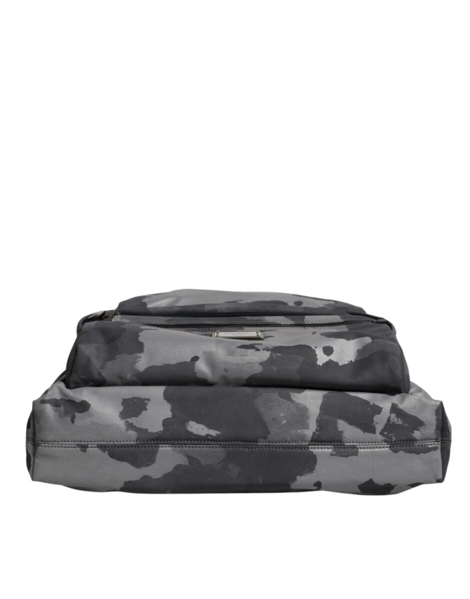Dolce & Gabbana Black Camouflage Shoulder Strap Logo Plaque Bag - Image 6