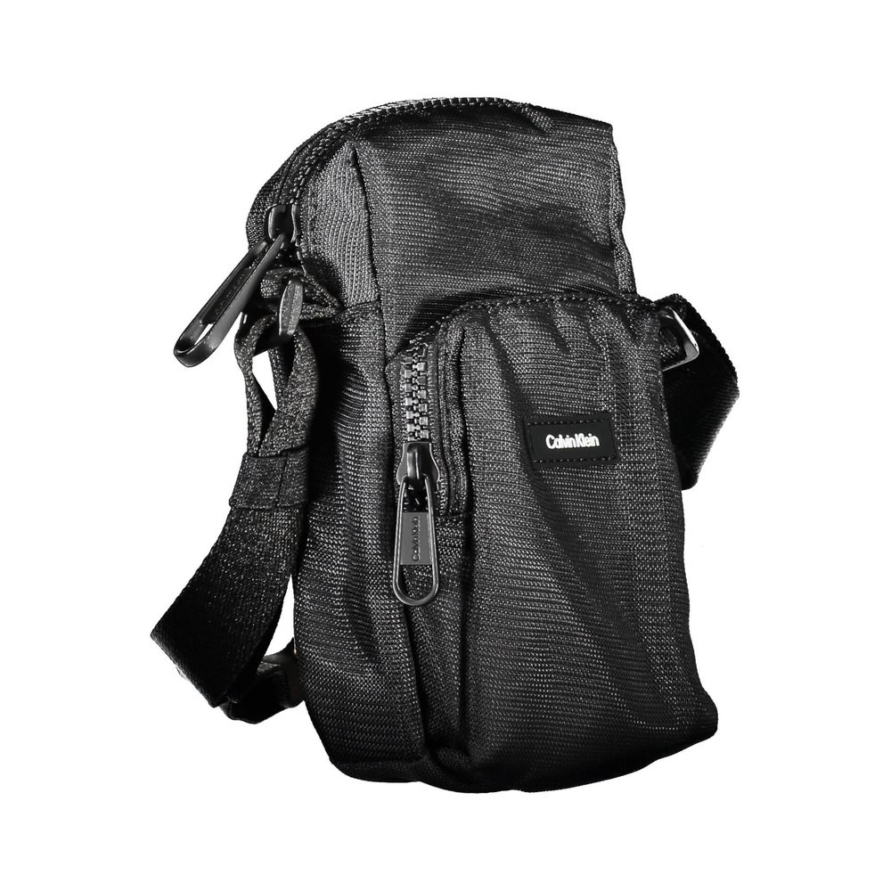 Calvin Klein Elegant Black Shoulder Bag with Chic Detailing - Image 2