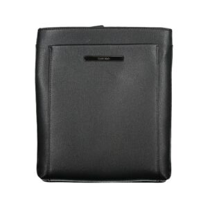 Calvin Klein Black Polyester Men's Shoulder Bag