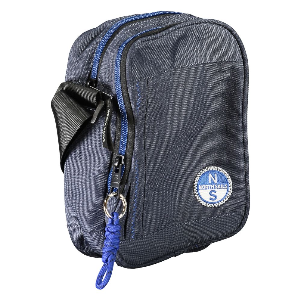 North Sails Blue Polyester Men Shoulder Bag - Image 3