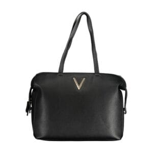 Mario Valentino Black Polyurethane Women's Bag