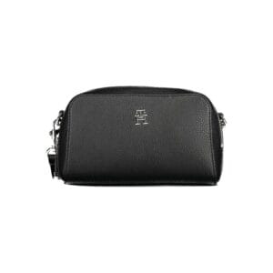Tommy Hilfiger Nero Poliuretano Woman Shoulder Bag