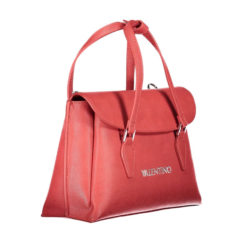 Mario Valentino Rosso Poliuretano Donna Bag With Handles and Shoulder Strap - Image 3