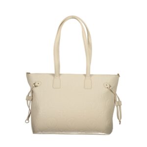 Mario Valentino Beige  Women's Bag with Adjustable Straps