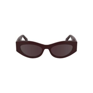 Calvin Klein Rosso Acetate Women Sunglass