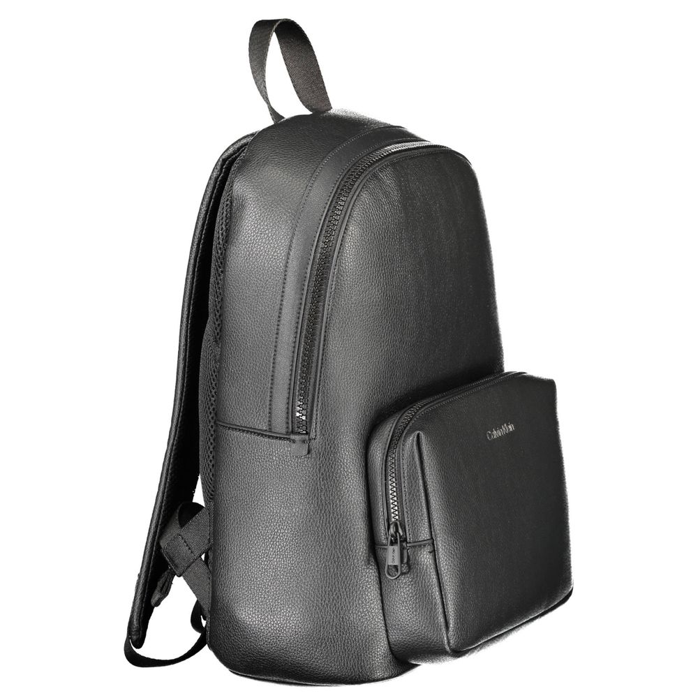 Calvin Klein Nero Poliuretano Men Backpack - Image 3