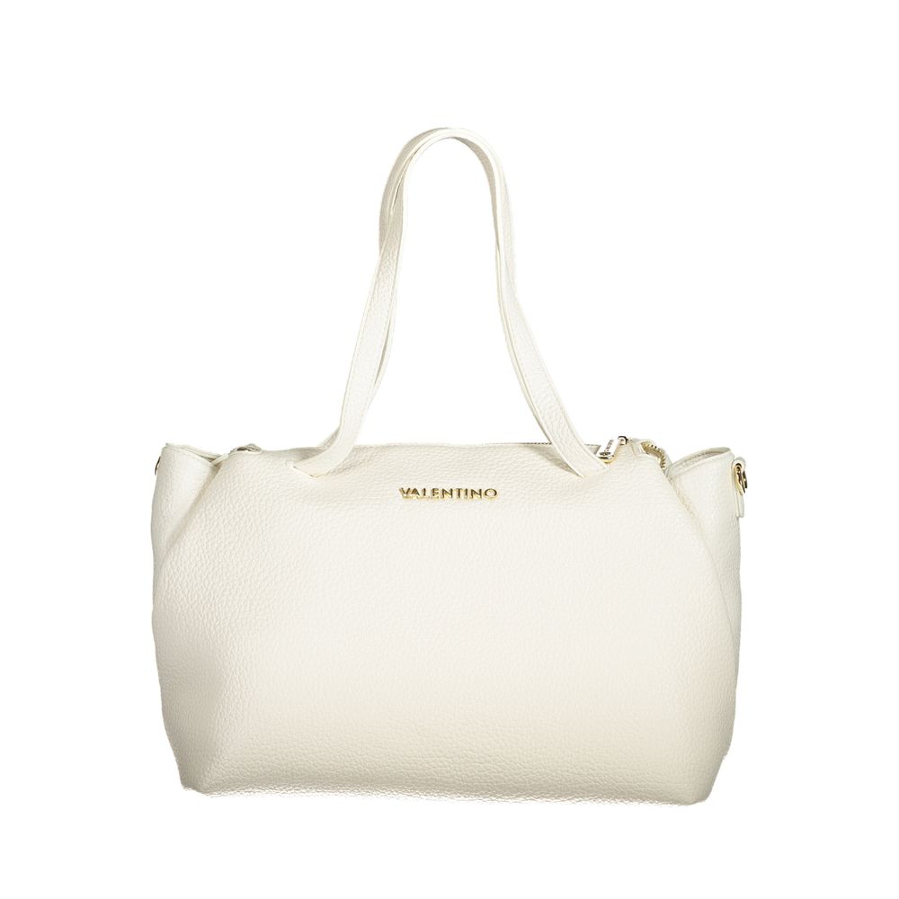 Mario Valentino Bianco Women's Bag with Handles and Internal Pocket