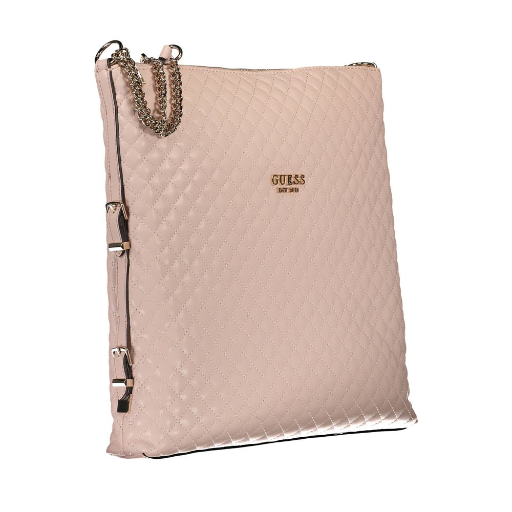 Guess Jeans Rosa Polyurethane Women Handbag - Image 3