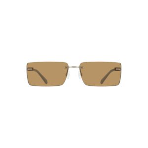 Calvin Klein Beige Metal Women Sunglasses