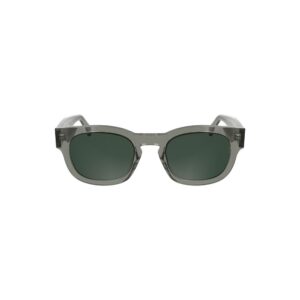 Calvin Klein Grigio Acetate Women Sunglasses