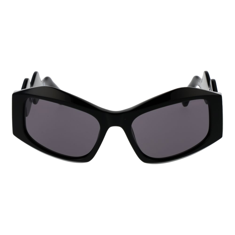 GCDS Black Acetate Sunglasses - Image 2