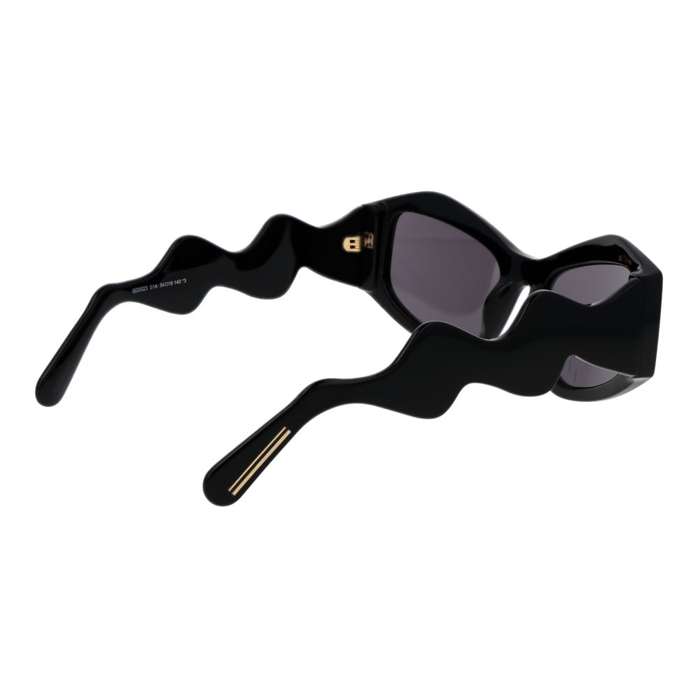GCDS Black Acetate Sunglasses - Image 3