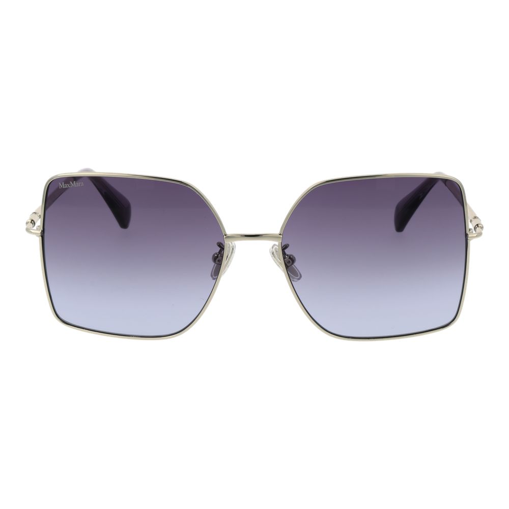 Max Mara Silver Metal Sunglasses - Image 2