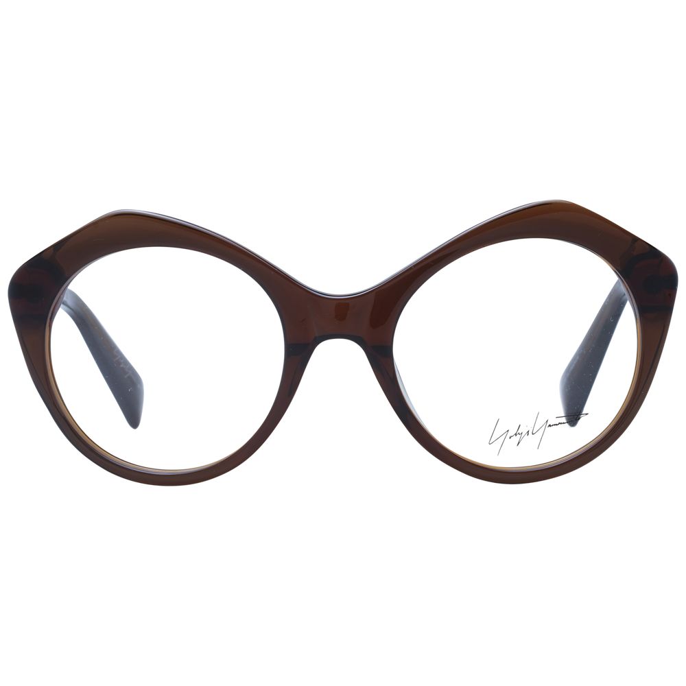 Yohji Yamamoto Brown Acetate Glasses (Frames) - Image 2