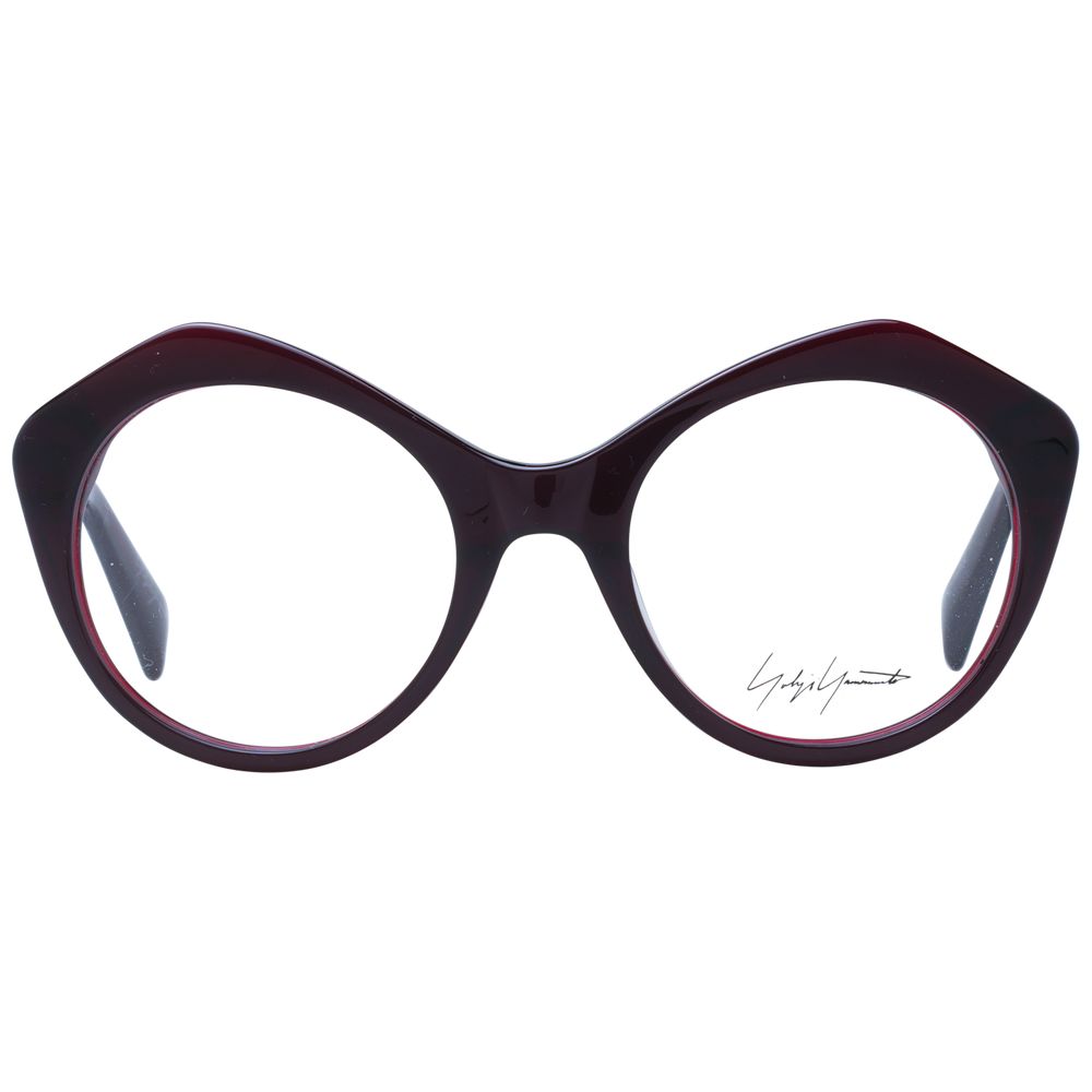 Yohji Yamamoto Burgundy Acetate Glasses (Frames) - Image 2