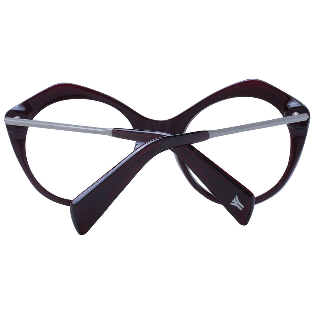 Yohji Yamamoto Burgundy Acetate Glasses (Frames) - Image 3