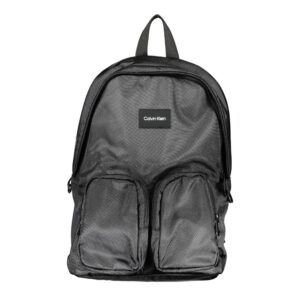 Calvin Klein Nero Polyester Mens Backpack