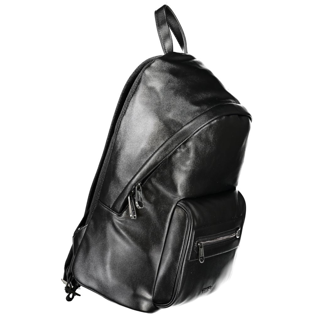 Calvin Klein Black Polyester Men's Backpack - Image 3