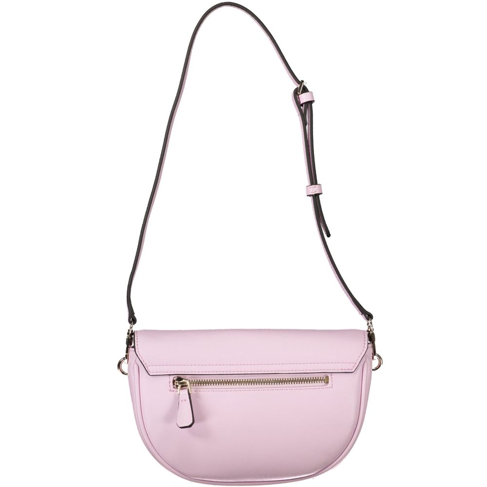 Guess Jeans Rosa Poliuretano Women Handbag - Image 2