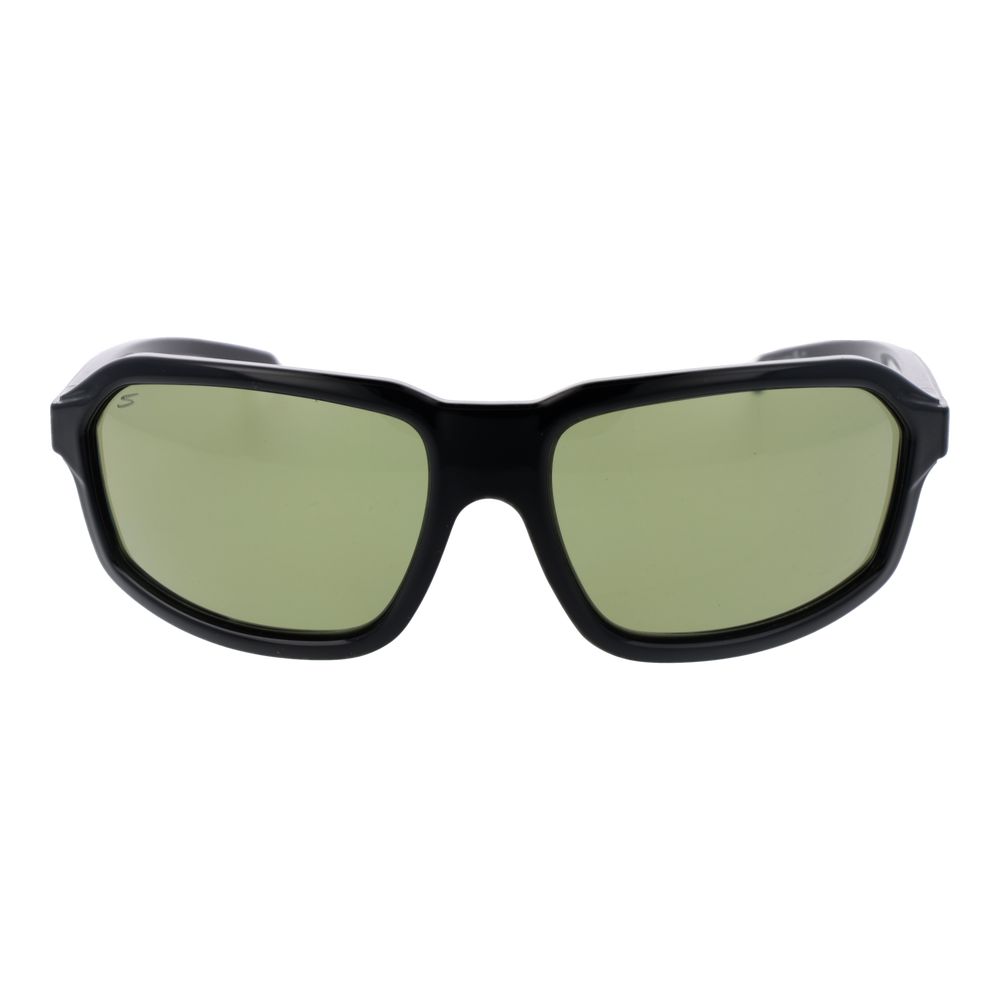 Serengeti Black Plastic Sunglasses - Image 2