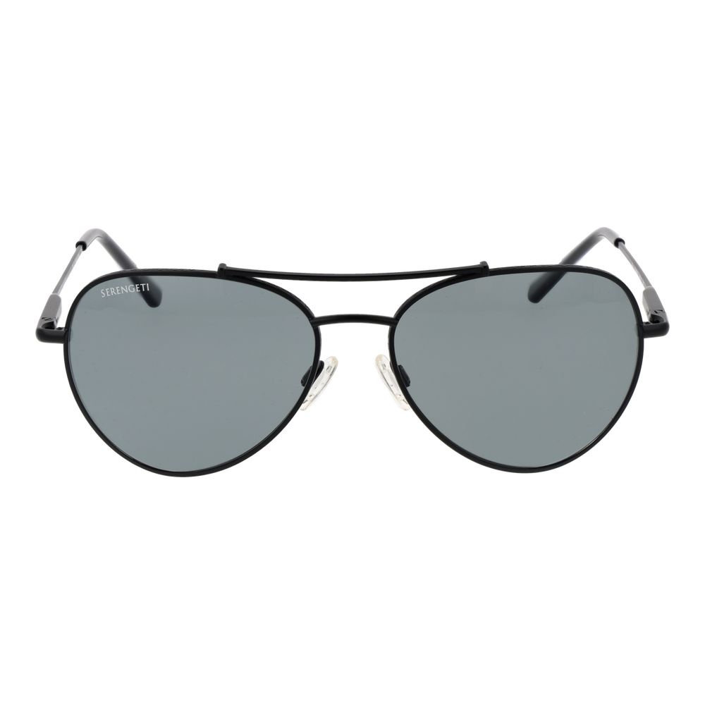 Serengeti Black Metal Sunglasses - Image 2