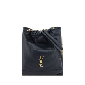 Saint Laurent Black Lamb  Shoulder Bag