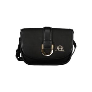 La Martina Nero Women Shoulder Bag