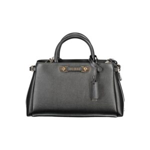 Guess Jeans Nero Poliuretano Women Handbag