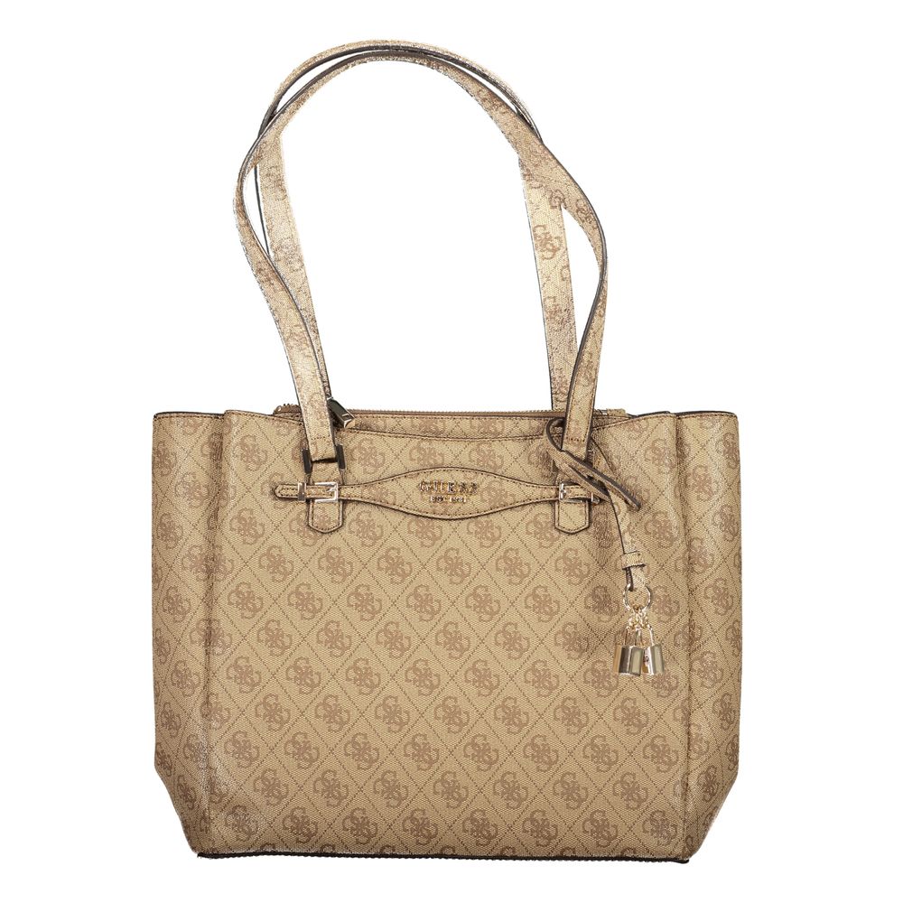 Guess Jeans Beige Women Handbag