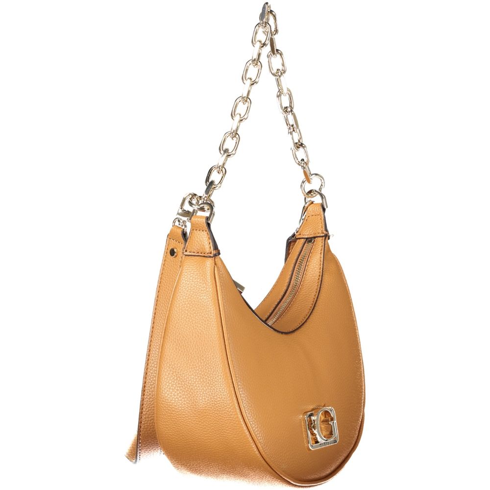 Guess Jeans Marrone Poliuretano Women Handbag - Image 3