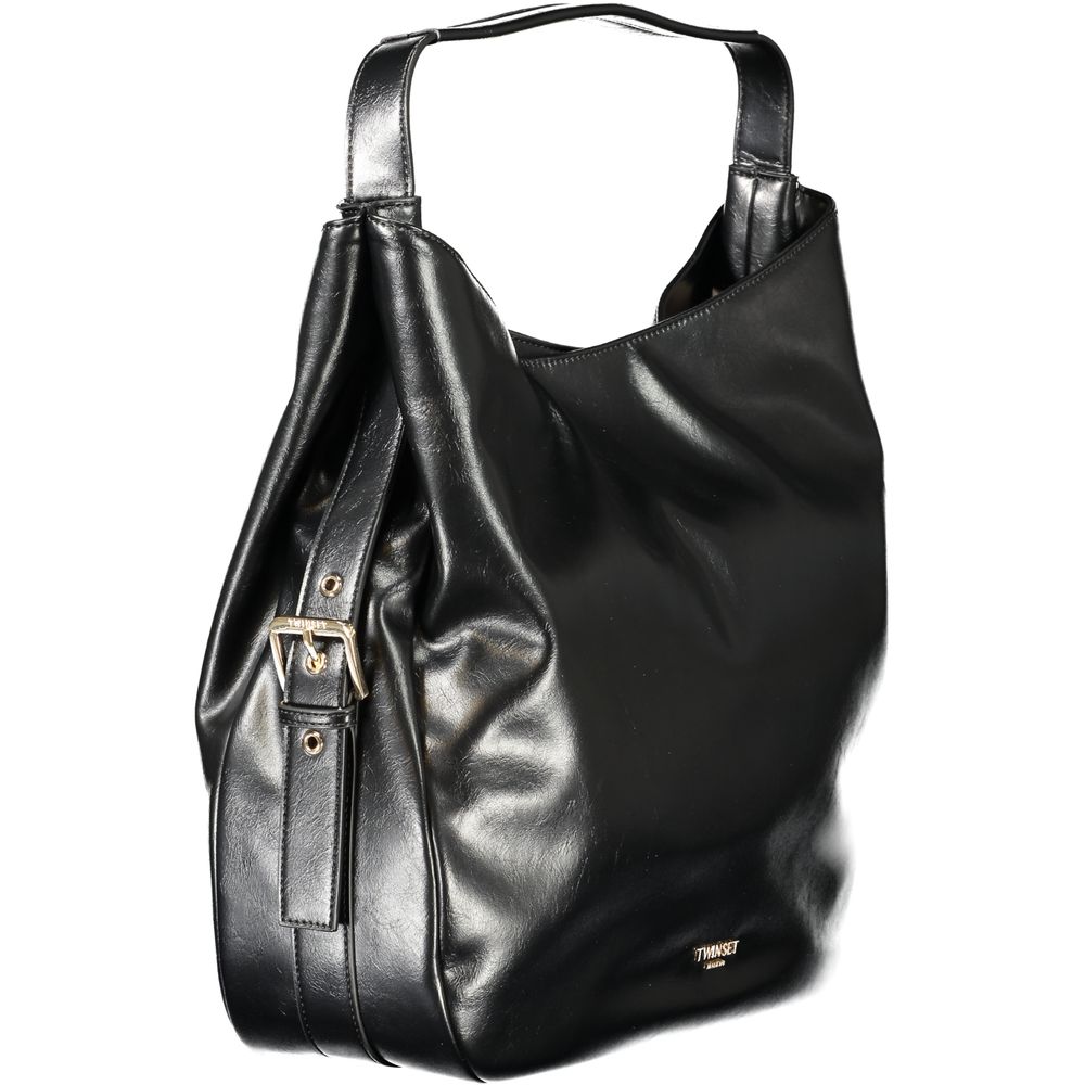 Twinset Black Women Hobo Bag - Image 3